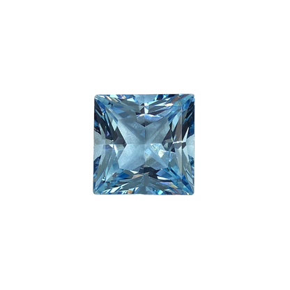 21.71ct Princess Cut AAA Color Aquamarine