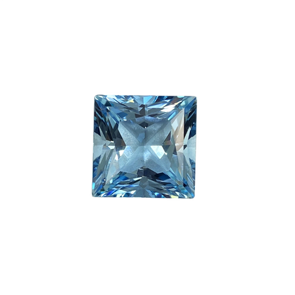 21.71ct Princess Cut AAA Color Aquamarine