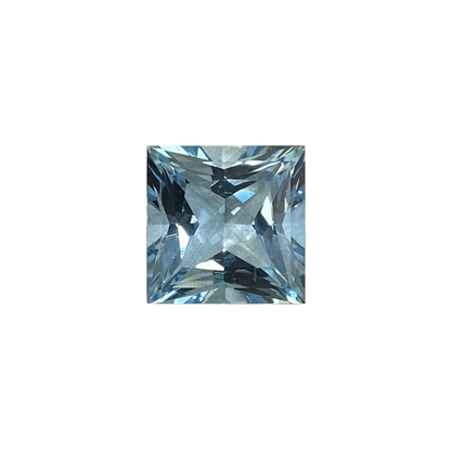 13.75ct Princess Cut AA Color Aquamarine