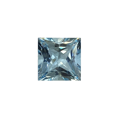 13.75ct Princess Cut AA Color Aquamarine