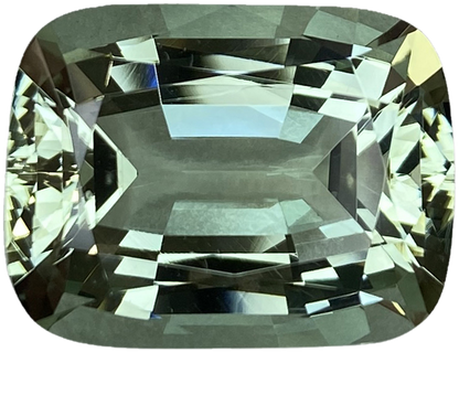 24.05ct Cushion Green Aquamarine