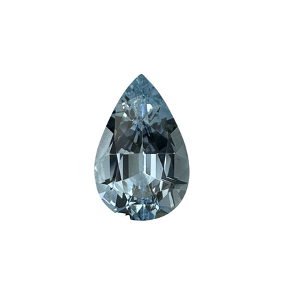 3.74ct Pear Shape A Color Aquamarine