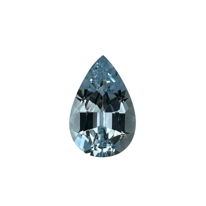 3.74ct Pear Shape A Color Aquamarine