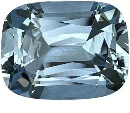 3.78ct Cushion A Color Aquamarine