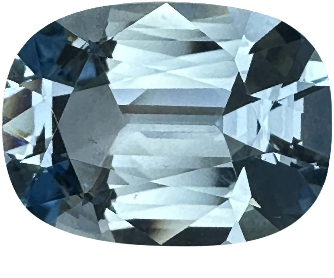 14x10mm Cushion AA Color Aquamarine