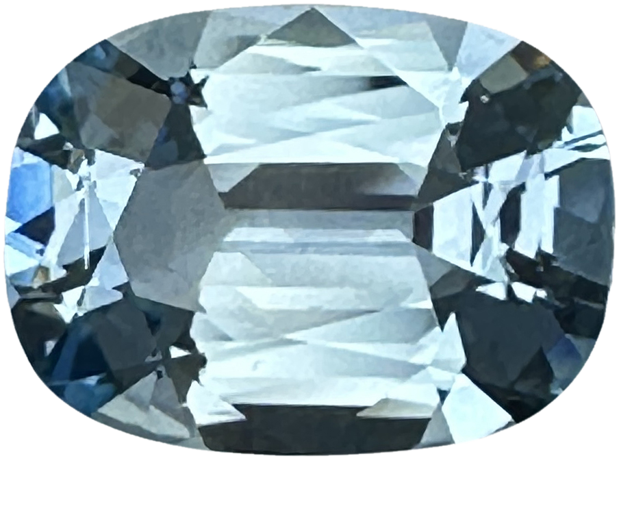 14x10mm Cushion AA Color Aquamarine