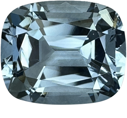 6.04ct Cushion AA Color Aquamarine