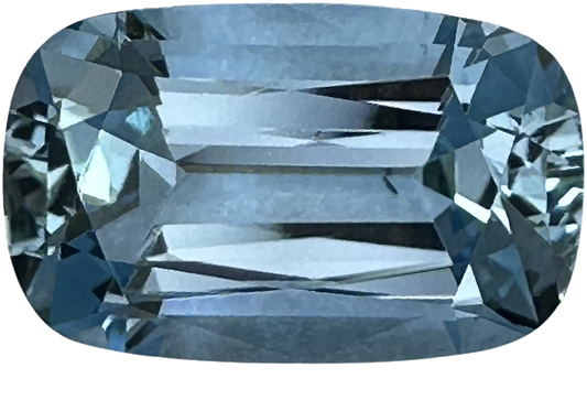 6.09ct Cushion AAA Color Aquamarine