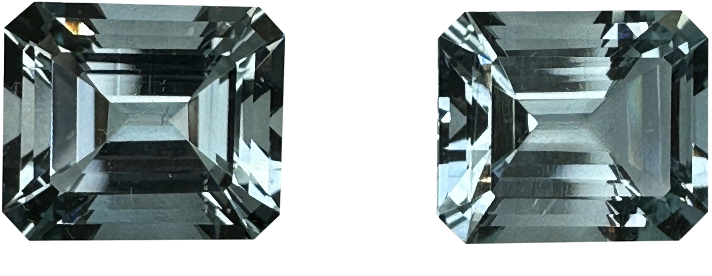 13x11mm Emerald Cut Aquamarine