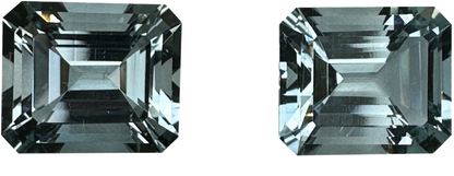 13x11mm Emerald Cut Aquamarine