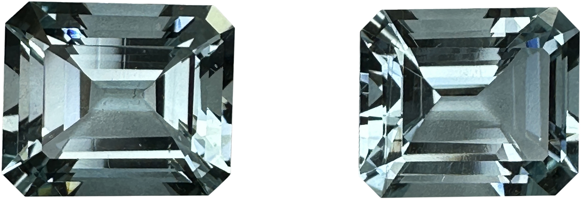 13x11mm Emerald Cut Aquamarine