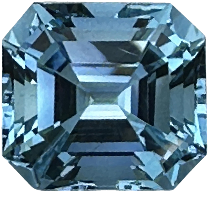 18.15ct Emerald Cut Santa Maria  Aquamarine