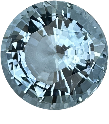 11mm Round Aquamarine