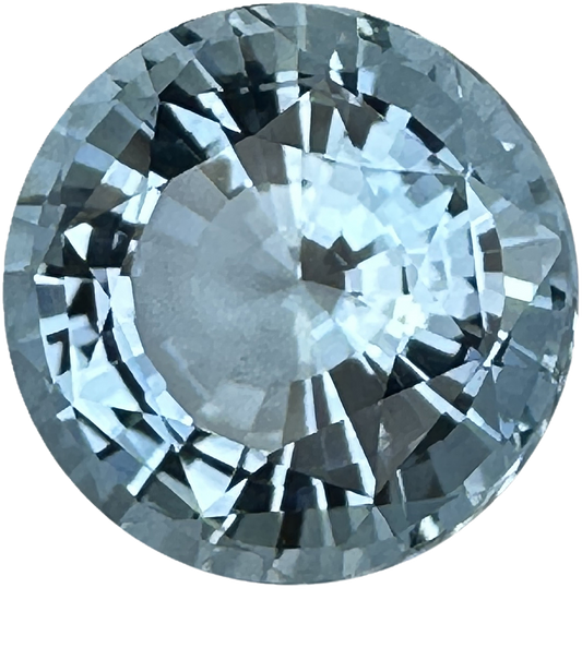 11mm Round Aquamarine