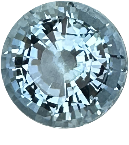 11mm Round Aquamarine