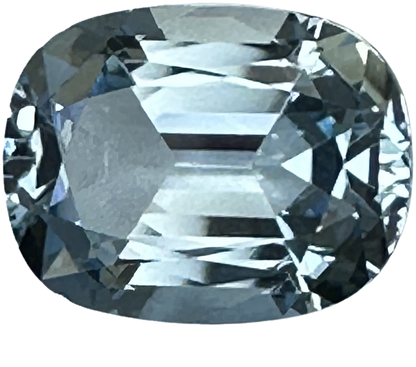 5.95ct Cushion Very Light Aquamarine