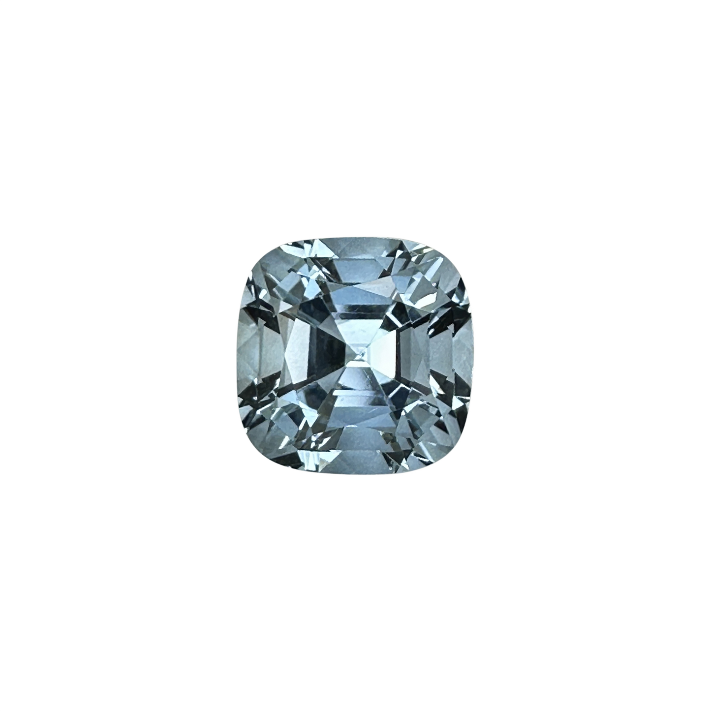 11mm Cushion AA Aquamarine