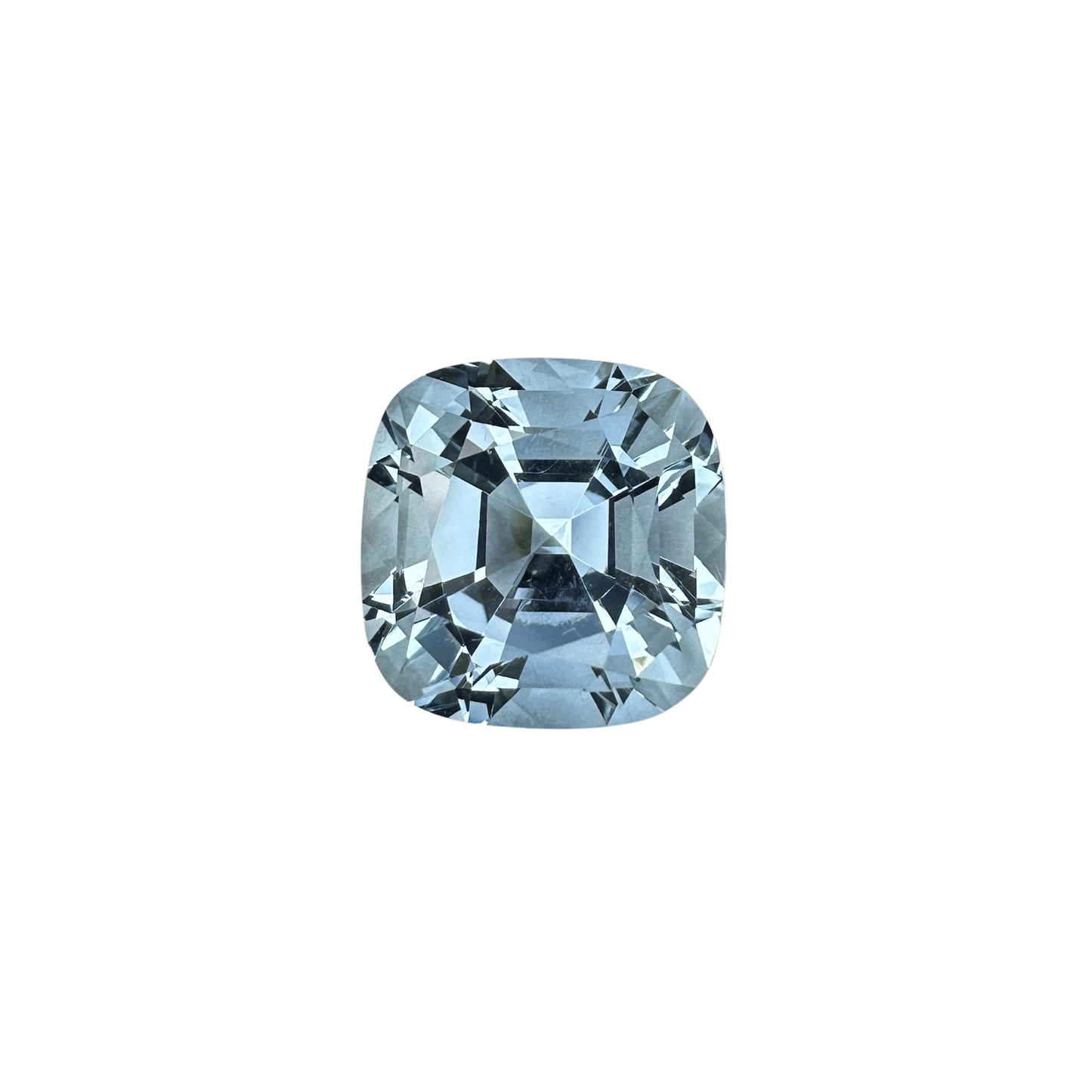 11mm Cushion AA Aquamarine