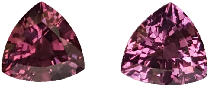 2.69ct Trillion Color Change Garnet