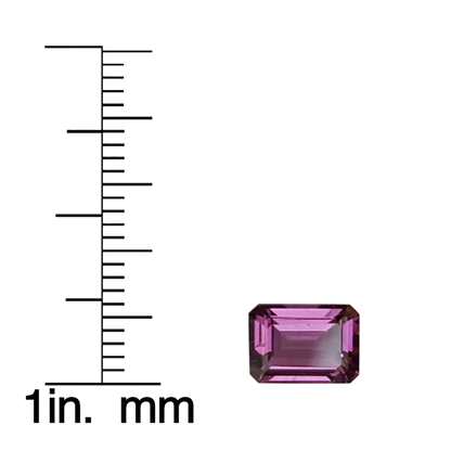 1.79ct Emerald Cut Color Change Garnet
