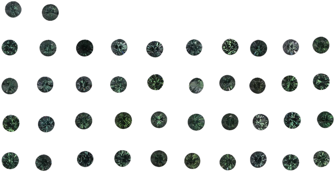 1.5mm Round Deep Color Color Change Garnet