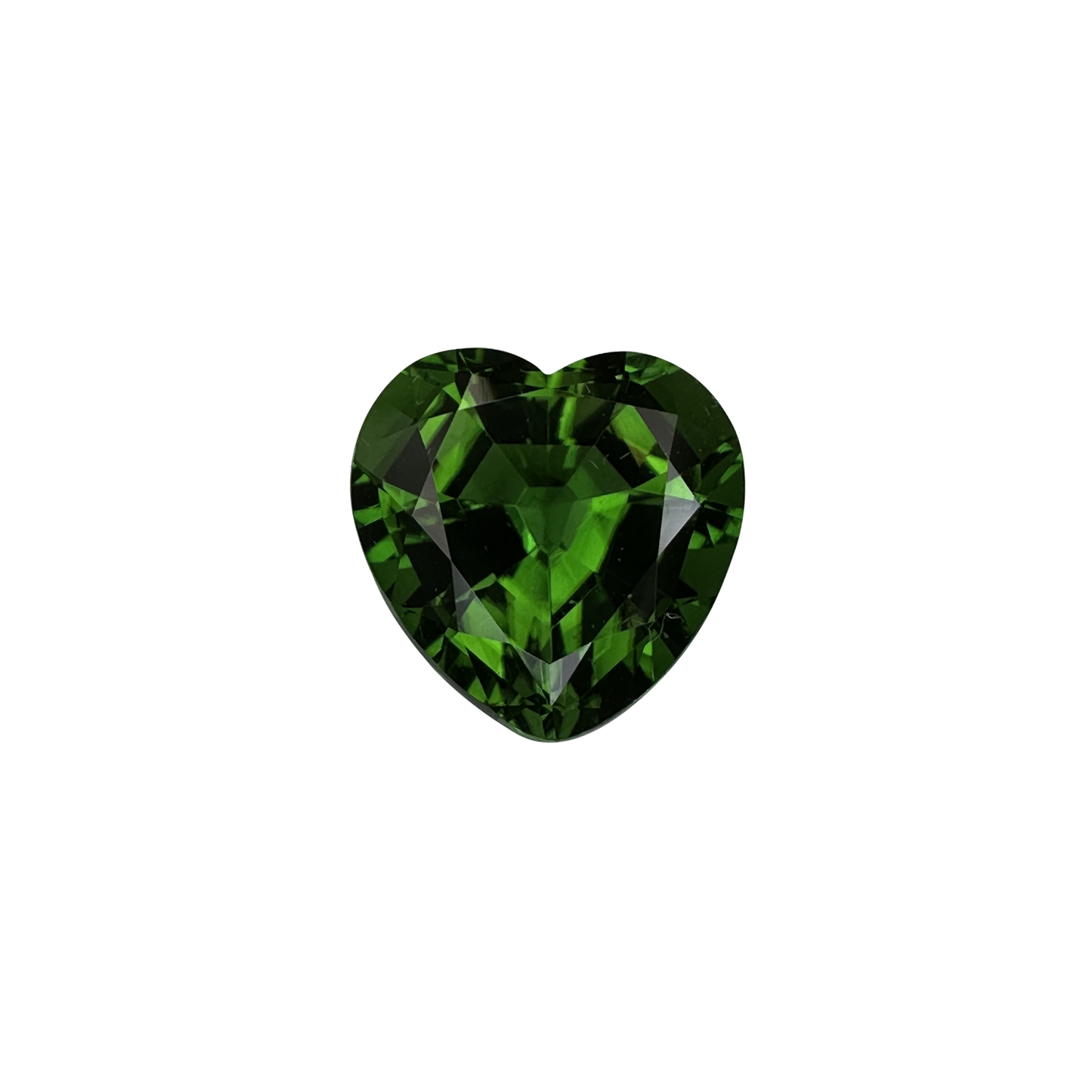 10.99ct Heart Shaped Chrome Tourmaline