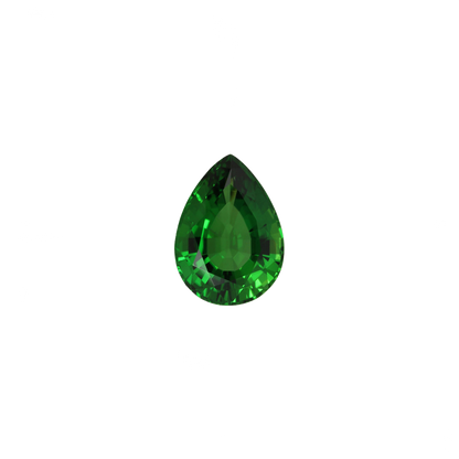 4.04ct Pear Shape Fine Green Chrome Tourmaline