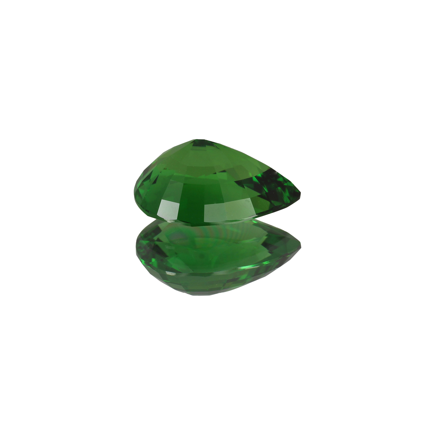 4.04ct Pear Shape Fine Green Chrome Tourmaline