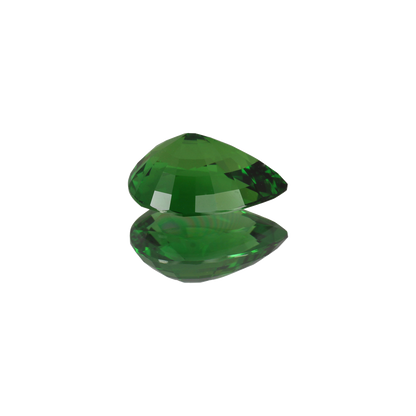 4.04ct Pear Shape Fine Green Chrome Tourmaline