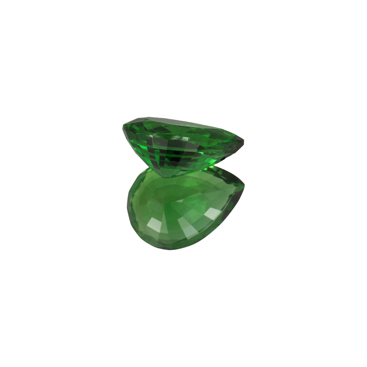 4.04ct Pear Shape Fine Green Chrome Tourmaline