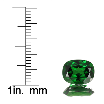 3.14ct Cushion Chrome Tourmaline