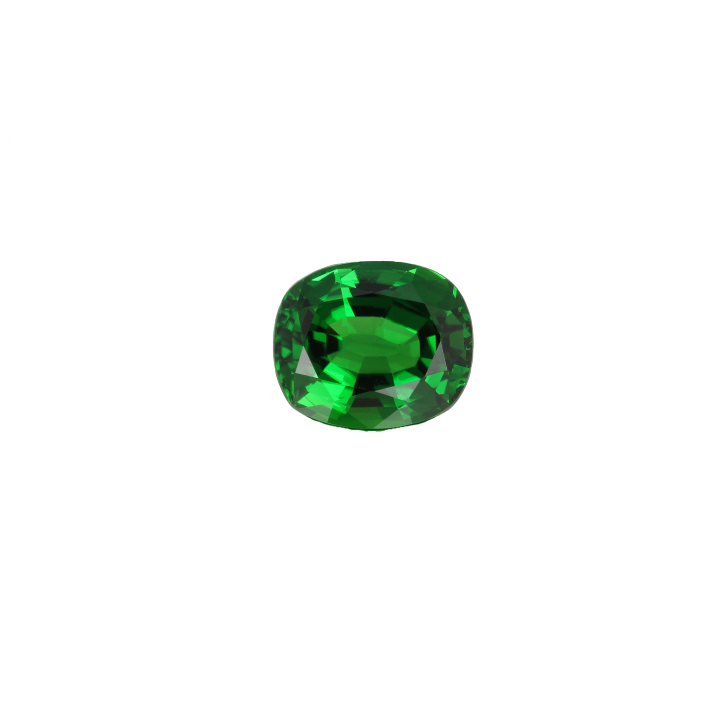 4.06ct Cushion Fine Green Chrome Tourmaline