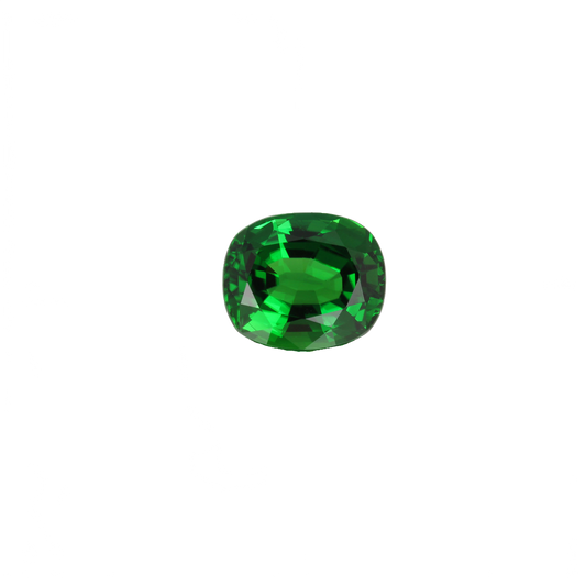 4.06ct Cushion Fine Green Chrome Tourmaline