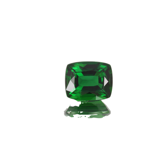 3.73ct Cushion Fine Deep Green Chrome Tourmaline