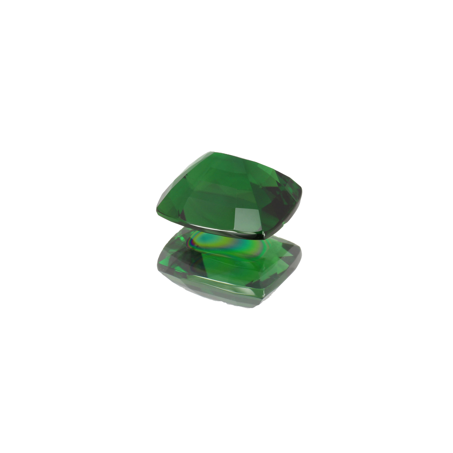 3.73ct Cushion Fine Deep Green Chrome Tourmaline