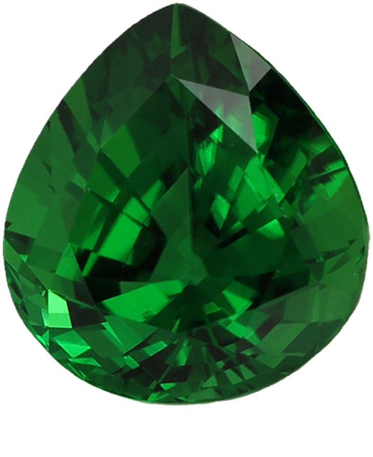 5.46ct Heart Shape Chrome Tourmaline
