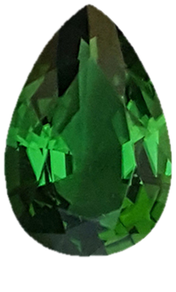Pear Shape Chrome Tourmaline