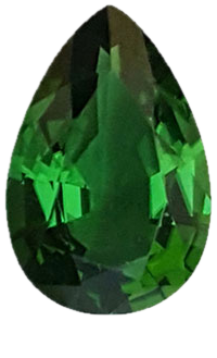 Pear Shape Chrome Tourmaline