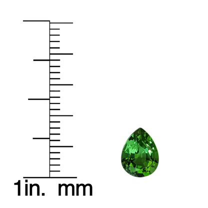 1.11ct Pear Shape Chrome Tourmaline