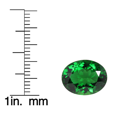 6.25ct Oval Chrome Tourmaline