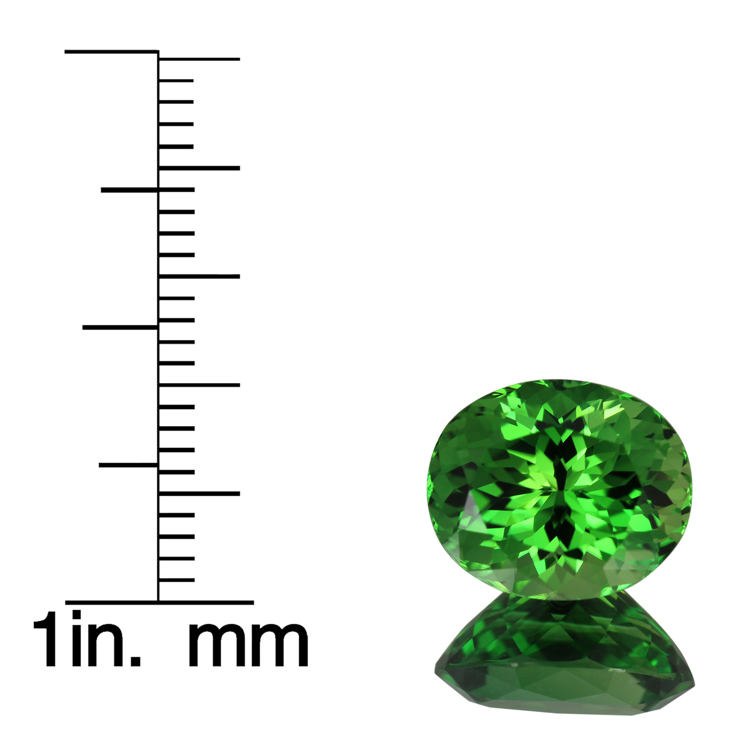 6.21ct Oval Chrome Tourmaline