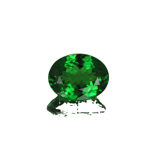 5.89ct Oval Chrome Tourmaline