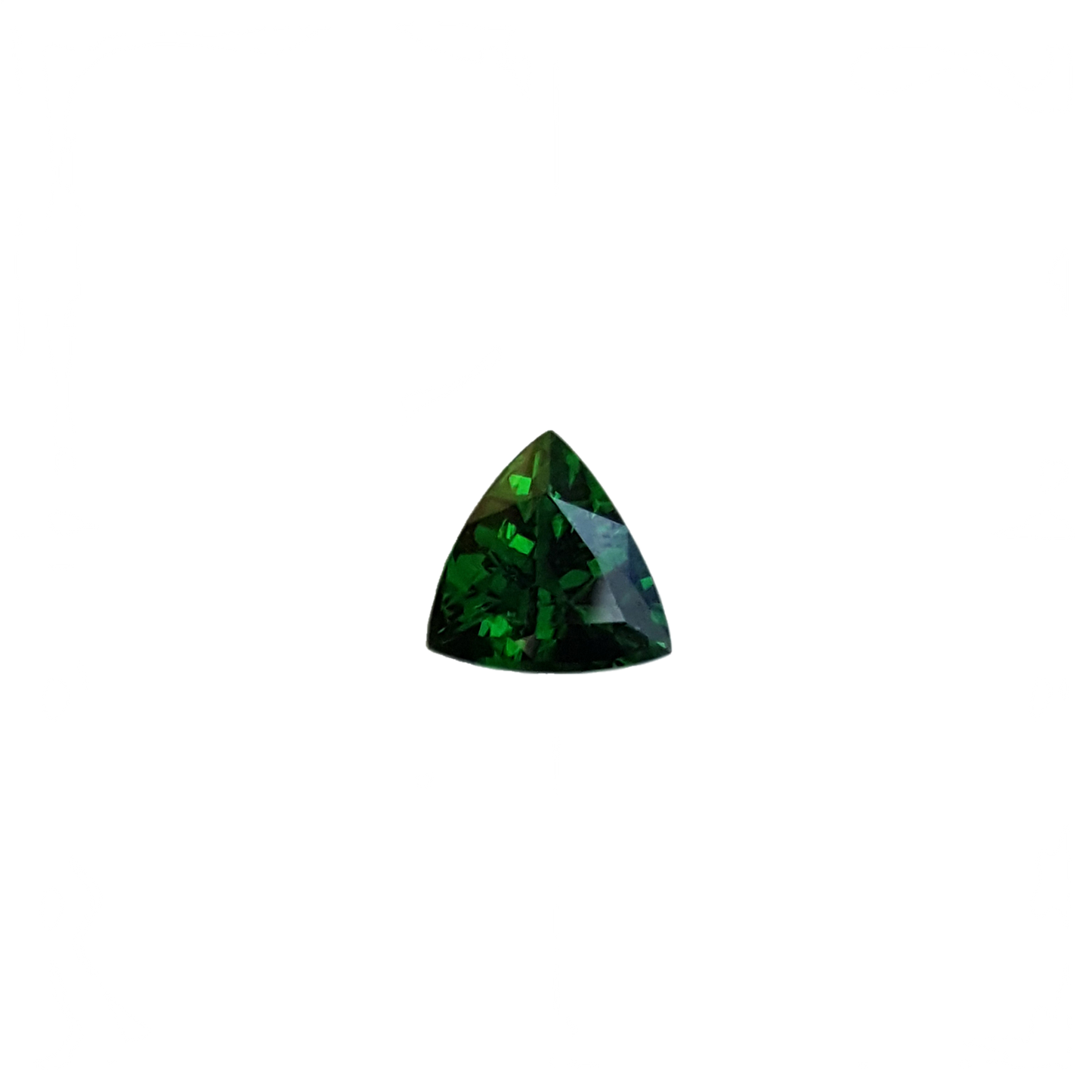 2.92ct Trillion Fine Deep Green Chrome Tourmaline
