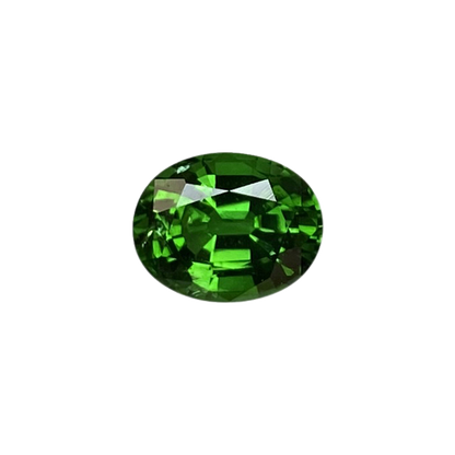 9x7mm Oval Fine Green Chrome Tourmaline Pair