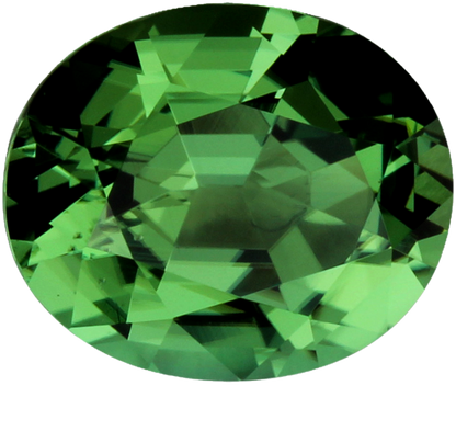 4.97ct Oval Mint Chrome Tourmaline