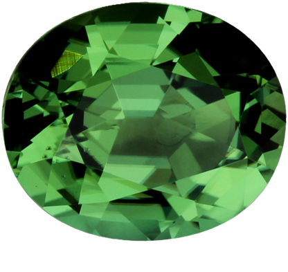 4.97ct Oval Mint Chrome Tourmaline