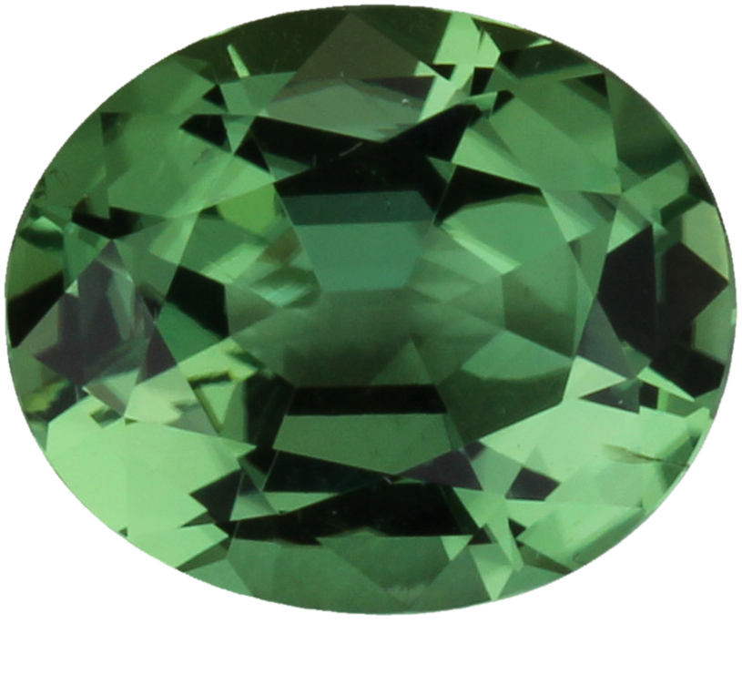 3.45ct Oval Mint  Chrome Tourmaline