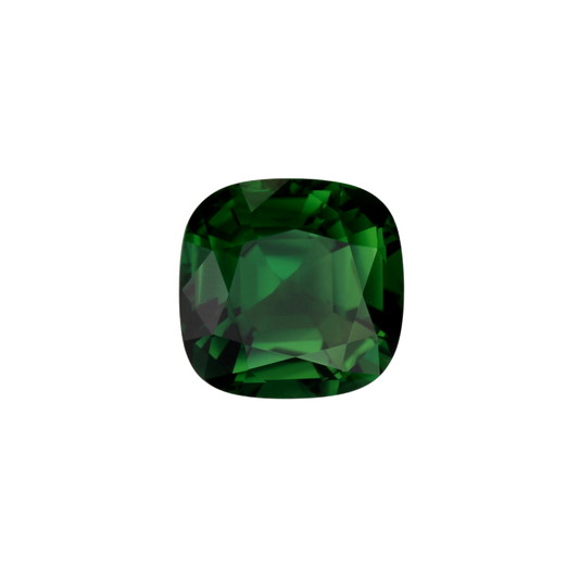 4.52ct Cushion Rich Green Chrome Tourmaline