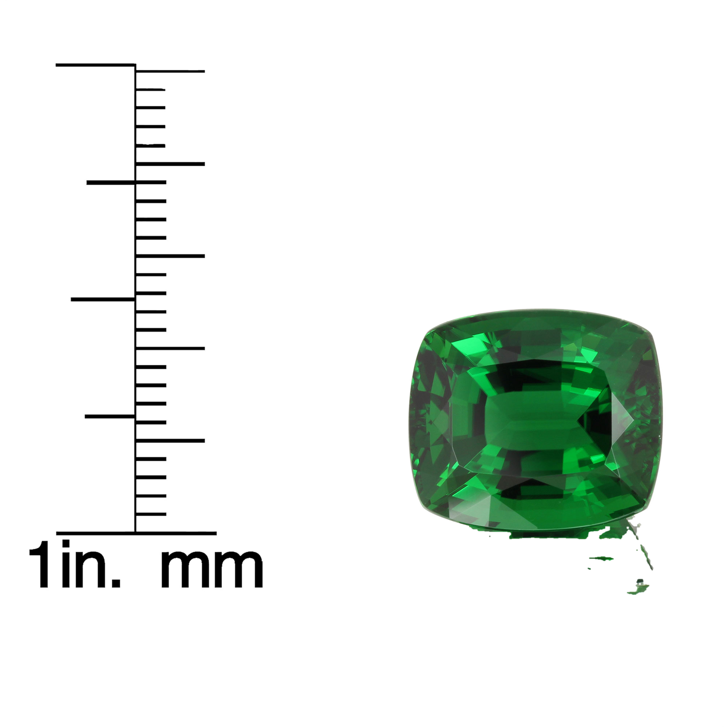 12.87ct Cushion Chrome Tourmaline