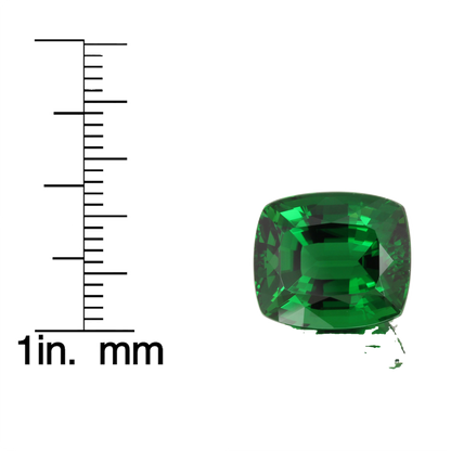 12.87ct Cushion Chrome Tourmaline